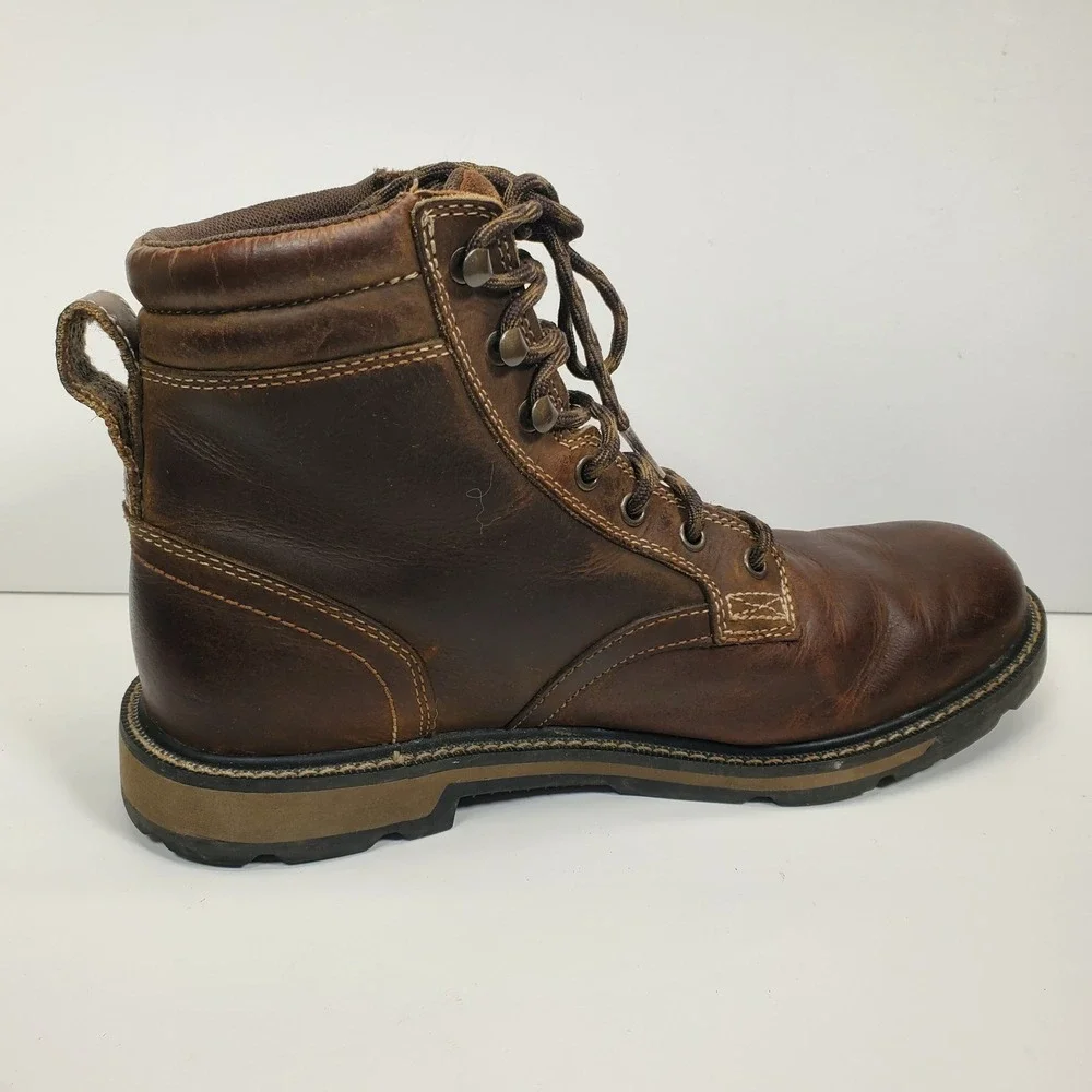 Ariat‎ Groundbreaker Men's Work Boots Size 10.5 Brown Lace-Up 6
